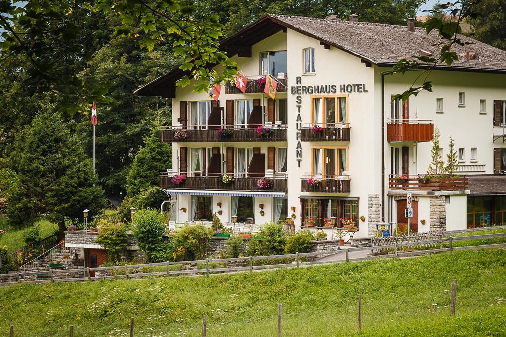 Hotel Berghaus Wengen Exterior foto