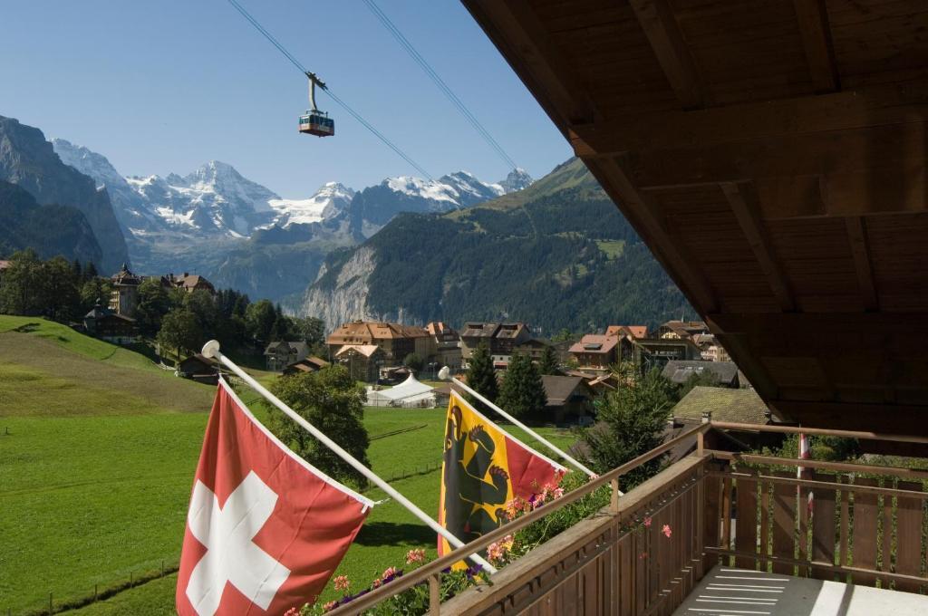 Hotel Berghaus Wengen Habitación foto